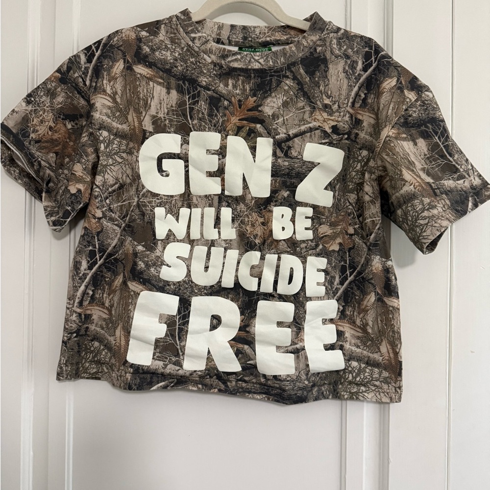 Stay Here Brand Camo Shirt